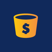 Mobile application icon for Fiscally